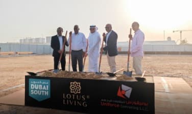 Lotus Living — Dubai South ground-breaking