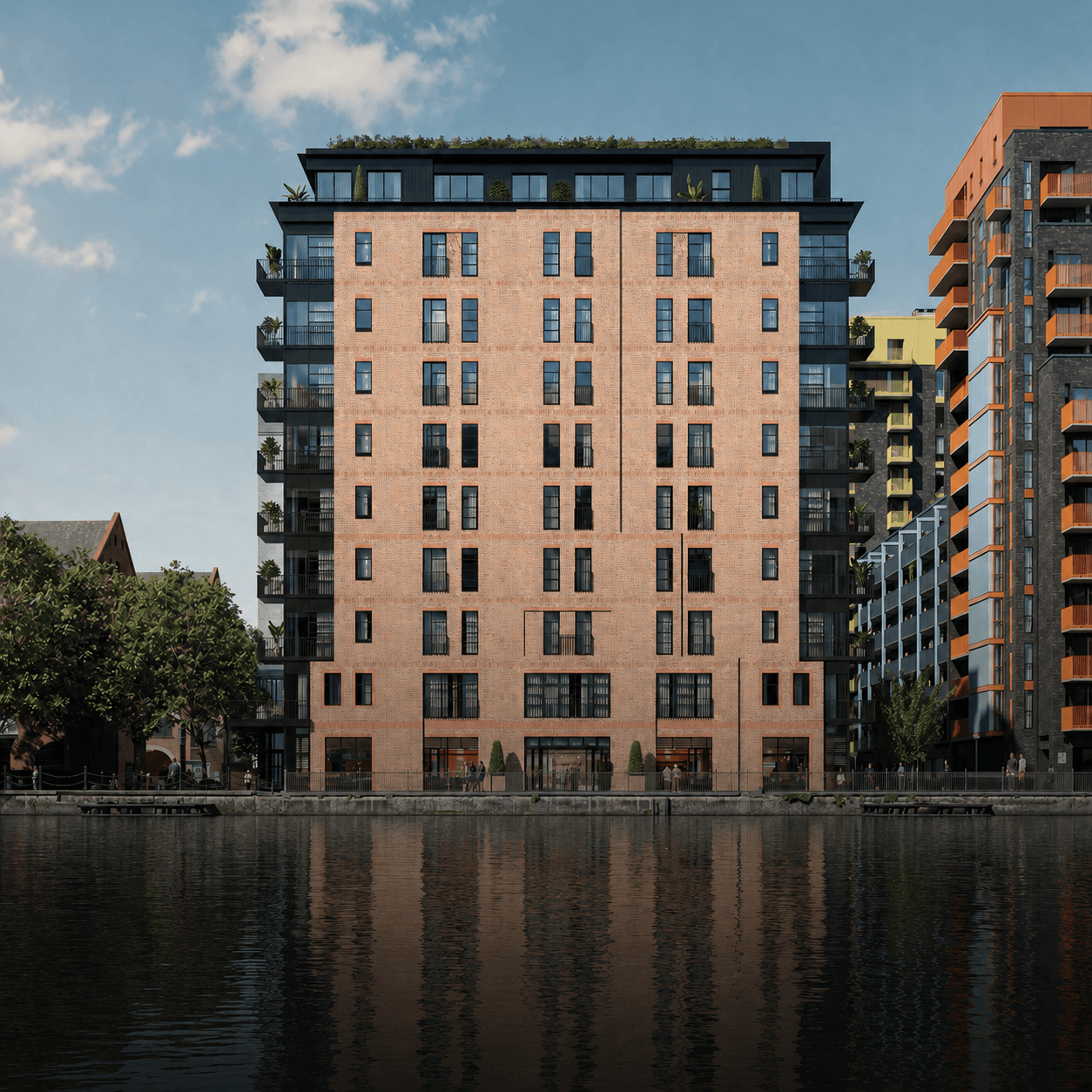 Bellerive House — Canary Wharf waterfront